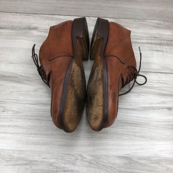 Vito Rufolo Shoes Mens 8.5M Brown Leather Lace Up Derby Oxfords main image 6